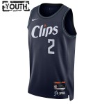 Los Angeles Clippers Trikot Kawhi Leonard Nike 2023-24 City Edition Navy Swingman - Kinder